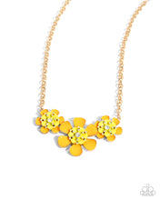 Load image into Gallery viewer, Botanic Beginner - Yellow Necklace