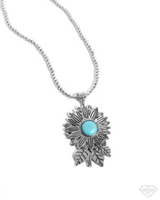 Load image into Gallery viewer, Sunflower Solstice - Blue Necklace