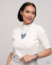Load image into Gallery viewer, Colored Cameo - Blue Bracelet