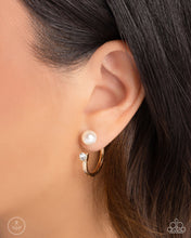 Load image into Gallery viewer, Decade Dance - Gold Double-Sided Post Earrings