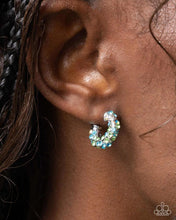 Load image into Gallery viewer, Iridescent Improv - Multi Hoop Earrings