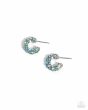 Load image into Gallery viewer, Iridescent Improv - Multi Hoop Earrings