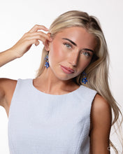 Load image into Gallery viewer, Breathtaking Bloom - Blue Earrings