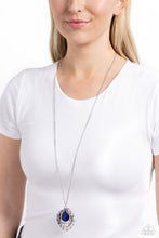 Load image into Gallery viewer, Titanic Trinket - Blue Necklace