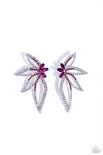 Load image into Gallery viewer, Twinkling Tulip - Pink Post Earrings