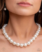 Load image into Gallery viewer, Dashing Definition - White Necklace