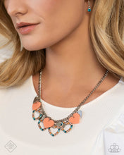 Load image into Gallery viewer, Look the HEART - Orange Necklace