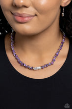 Load image into Gallery viewer, Seasonal Socialite - Purple Necklace