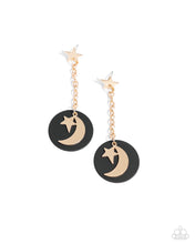 Load image into Gallery viewer, Celestial Change - Gold Post Earrings