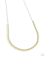 Load image into Gallery viewer, Colored Cadence - Yellow Necklace
