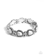 Load image into Gallery viewer, Harmonious Headliner - White Bracelet