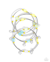 Load image into Gallery viewer, Scattered Sheen - Yellow Set of Bracelets