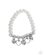 Load image into Gallery viewer, Charming Candidate - White Bracelet