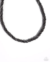 Load image into Gallery viewer, Candid Coils - Black Gunmetal Necklace