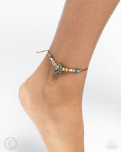 Load image into Gallery viewer, Break the SHELL - Yellow Anklet