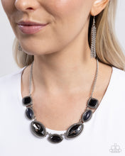 Load image into Gallery viewer, Regally Roped - Black Necklace