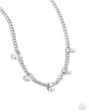 Load image into Gallery viewer, Pearl Pedestal - White Necklace