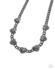 Load image into Gallery viewer, Mingling Medley - Black Gunmetal Necklace