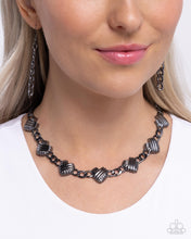 Load image into Gallery viewer, Mingling Medley - Black Gunmetal Necklace