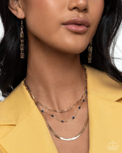 Load image into Gallery viewer, Mismatched Magic - Blue Necklace