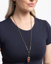 Load image into Gallery viewer, Coarse Change - Red Necklace