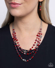 Load image into Gallery viewer, Radiantly Rich - Red Necklace