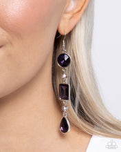 Load image into Gallery viewer, Complete Charisma - Purple Earrings