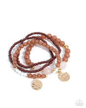 Load image into Gallery viewer, Superior Stack - Brown Set of Bracelets