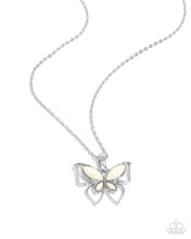 Load image into Gallery viewer, Papillon Persuasion - White Necklace