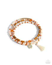 Load image into Gallery viewer, Colored Conversation - Orange Bracelet