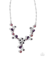 Load image into Gallery viewer, Blossom Queen - Purple Necklace