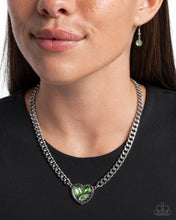 Load image into Gallery viewer, Tasteful Triad - Green Necklace