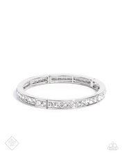 Load image into Gallery viewer, Dashing Declaration - White Bracelet