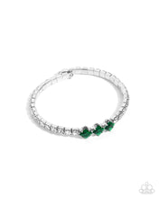 Load image into Gallery viewer, Pointed Production - Green Bracelet