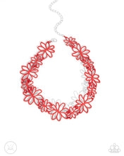 Load image into Gallery viewer, Bouquet Blend - Red Choker Necklace