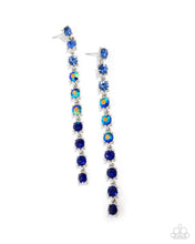 Load image into Gallery viewer, Opulent Ombré - Blue Post Earrings