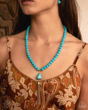 Load image into Gallery viewer, Coachella Chic - Blue Necklace