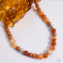 Load image into Gallery viewer, Showroom Swirl - Orange Necklace