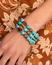 Load image into Gallery viewer, Coachella Confidence - Blue Bracelet
