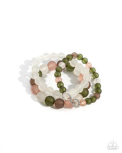 Load image into Gallery viewer, Simplistic Stack - Green Set of Bracelets