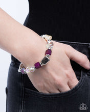 Load image into Gallery viewer, Frenetic Fantasy - Purple Bracelet