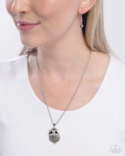 Load image into Gallery viewer, Opulent Owl - Silver Necklace