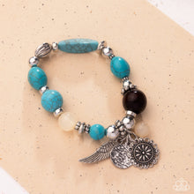 Load image into Gallery viewer, Earthy Eclecticism - Blue Bracelet