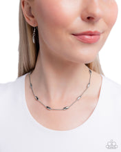 Load image into Gallery viewer, Cylindrical Chic - Silver Necklace