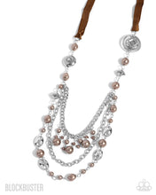Load image into Gallery viewer, All The Trimmings - Brown Necklace