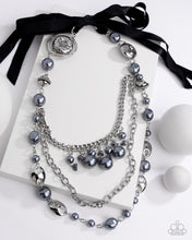 Load image into Gallery viewer, All The Trimmings - Black Necklace