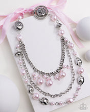 Load image into Gallery viewer, All The Trimmings - Pink Necklace