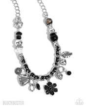 Load image into Gallery viewer, Charmed, I Am Sure - Black Necklace