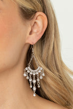 Load image into Gallery viewer, Commanding Candescence - White Earrings