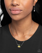 Load image into Gallery viewer, Tulip Drops - Yellow Necklace